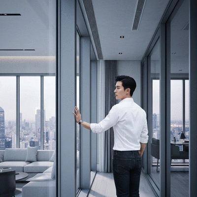 Engineers and urban planners reviewing blueprints for a detention basin project on a construction site, with safety helmets