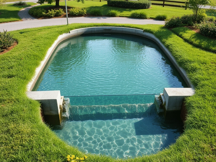 Hydraulic Efficiency: Optimizing Inlet and Outlet Placement in Detention Basins